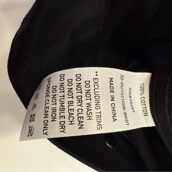 Todd Snyder Men’s Dylan Jacket Waxed Cotton Denim Black Sz M NWT RET $$468 - Picture 9 of 13